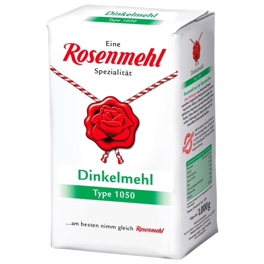 Rosenmehl Dinkel Type 1050 1kg